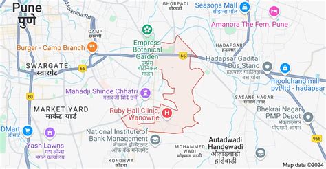 Wanowrie, Pune - Map, Pincode, Property Rates, Photos & Reviews 2026
