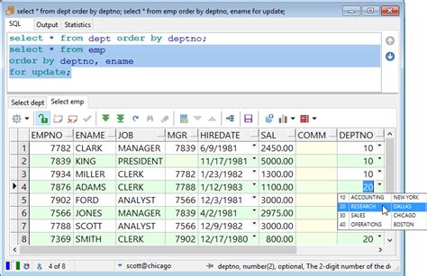 How to Execute Query in PL SQL Developer Tool 的图像结果