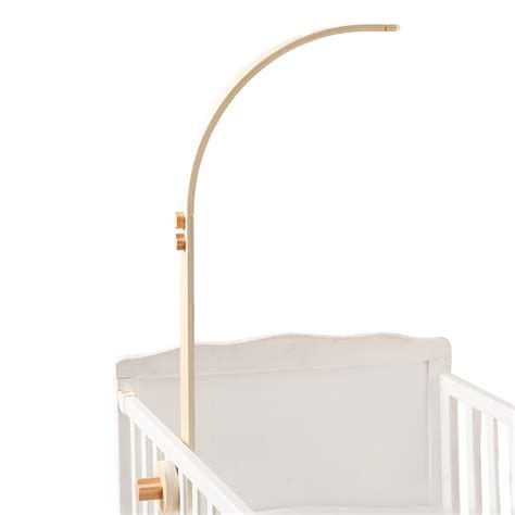Amazon.com : let's make Baby Crib Mobile Arm - Wooden Baby Mobile Crib ...