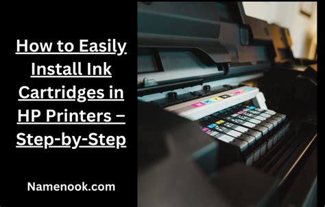 Image result for HP Printer Ink Install