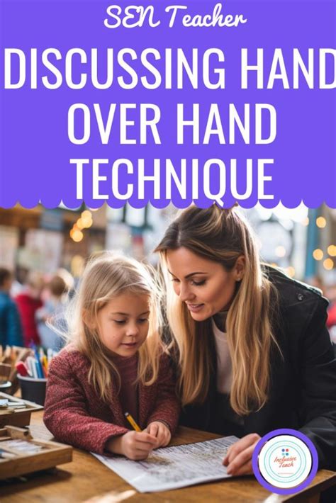 Image result for Hand Over Hand Prompting