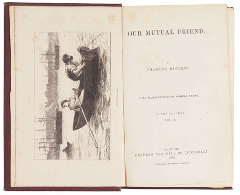 Dickens, Our Mutual Friend, 1865, first book edition | Charles Dickens ...