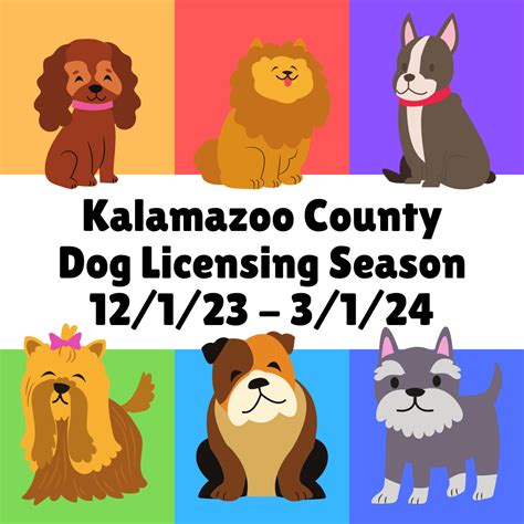 From Kalamazoo County: Dog Licensing Season Opens in Kalamazoo County ...