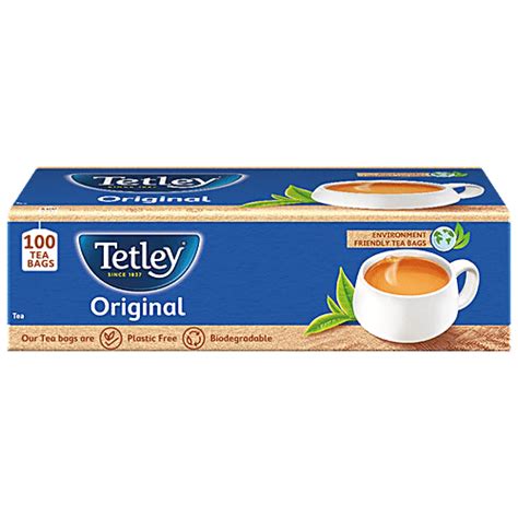 Buy Tetley Tea Regular 100 Teabags Online At Best Price of Rs 171 ...