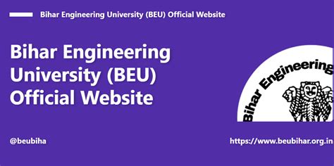 Bihar Engineering University (BEU) Official Website | BEU BIHAR : BEU ...