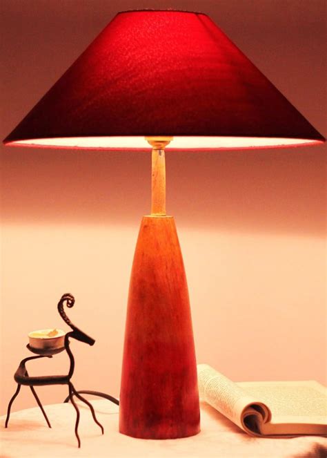 Get Wooden Buffing Gradient Table Lamp at ₹ 1599 | LBB Shop