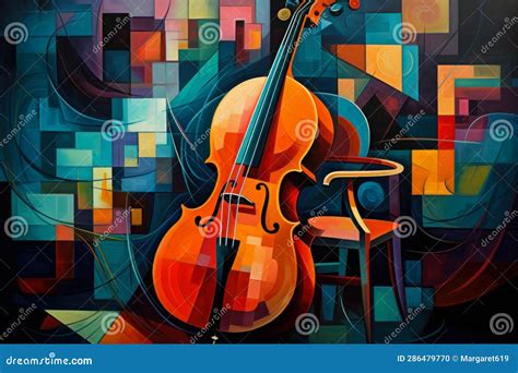 Modern Contemporary Abstract Music Illustration Stock Illustration ...