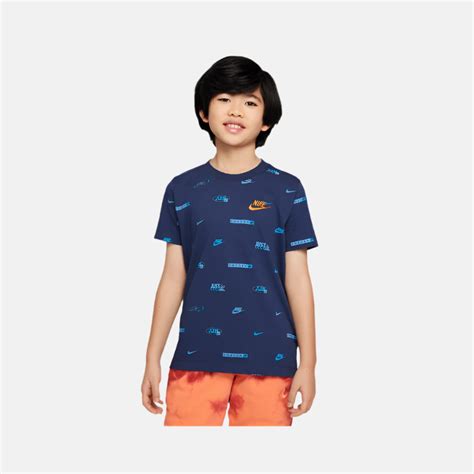 Nike Sportswear Older Kid's T-Shirt - Midnight Navy – Gambol