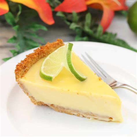 Key Lime Pie Slice