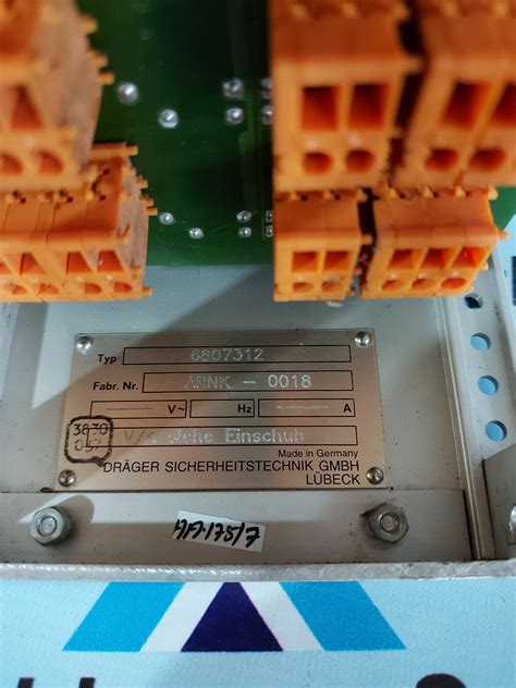 DRAGER POLYTRON 6807312 CONTROL PANEL ARNK-0018 – Atlas Shipcare Services