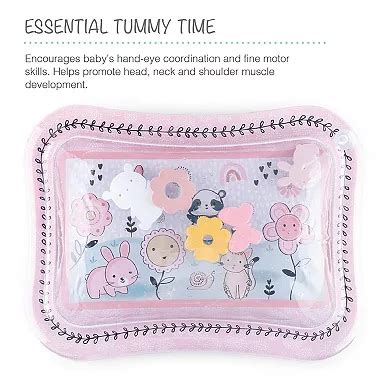 The Peanutshell Tummy Time Water Play Mat For Baby Girls