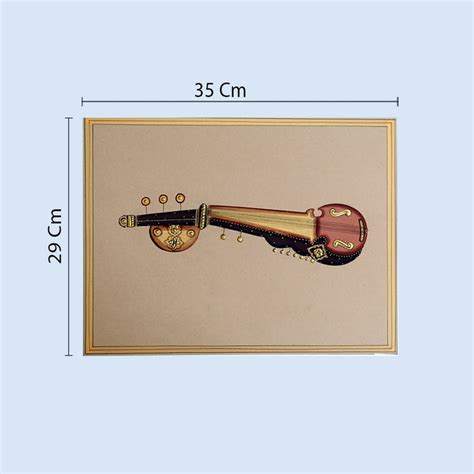 Buy Rajasthani Miniature Paintings of Classical instruments – Sumaavi