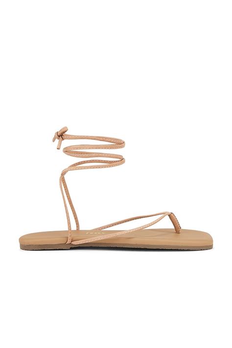 TKEES Square Toe Lilu Sandal in Hazelton | REVOLVE