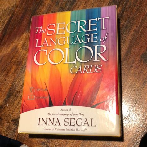 The Secret Language of Color Cards by Inna Segal, Hardcover | Pangobooks
