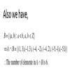 6. Let z be the set of all integers andA = {(a, b) : a2+3b2 = 28}B ...