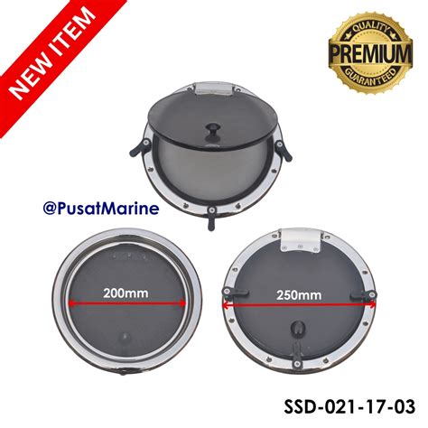 Jendela Kaca Stainless Round Hatch Porthole SSD-021-17-03 Seastar ...