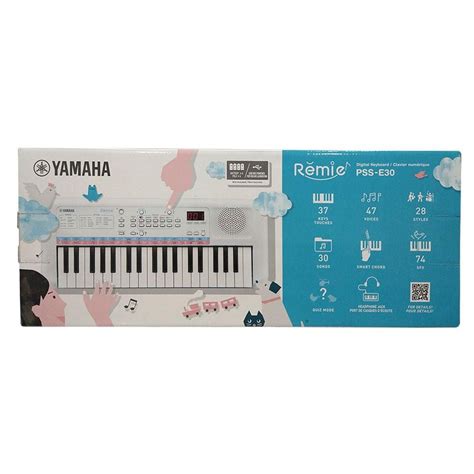 Buy Yamaha Remie PSS E30 Kids Compact 37 Key Portable Keyboard with ...