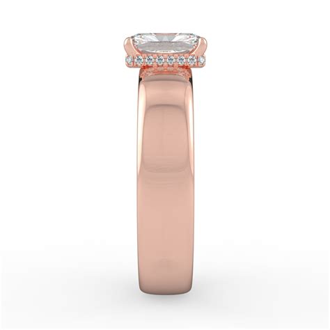 Audrey Ring - 14K RG 1.066 ct Lab Grown Diamond Everyday Ring