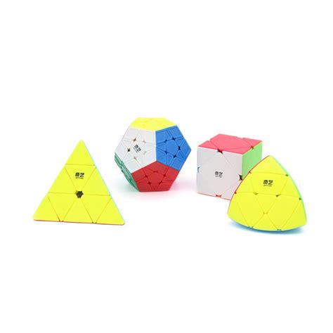 EUPHORIA New Combo Puzzle Combo Set of QiYi Speedcubing Bundle Pyraminx ...