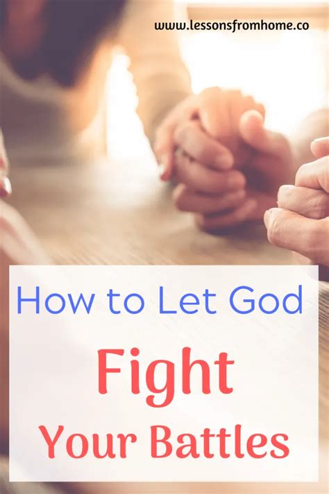 god will fight your battles quotes