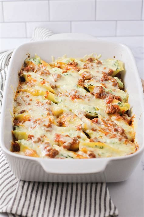 Image result for Cheesy Stuffed Shells