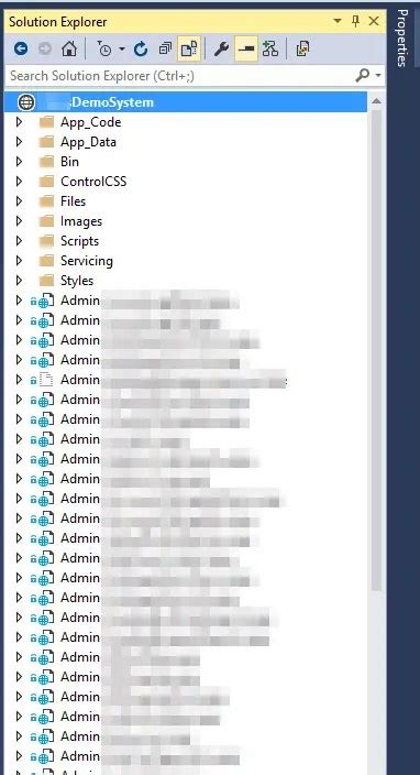 Solution Explorer Folder View Vosual Studio Is Missing 的图像结果