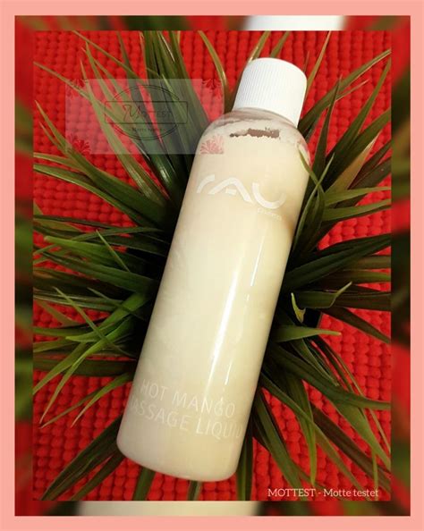 RAU Cosmetics – RAU Hot Mango Massage Liquid ♥ Massage-Lotion mit ...