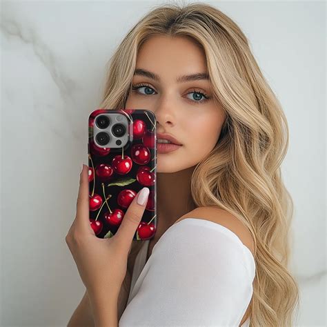 Cherries On Top iPhone 16 Case - Caseface UK