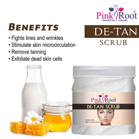 Buy PINK ROOT DE-TAN SCRUB 500ML Online & Get Upto 60% OFF at PharmEasy