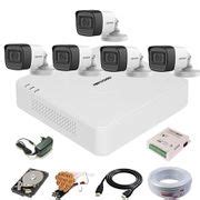 HIKVISION 8 Channal Turbo HD H.265 DVR 1Pcs,Outdoor Camera 5 MP Turbo ...