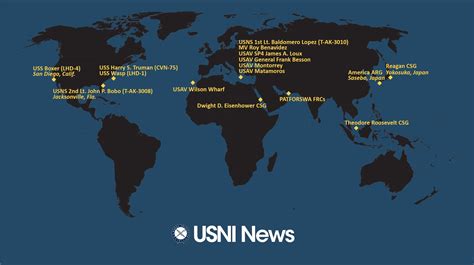 USNI News Fleet and Marine Tracker: April 22, 2024