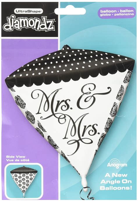 Anagram International Mrs. and Mrs. Diamondz Pack, 17" : Amazon.in ...