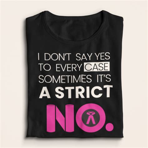 STRICT NO - Black – oddlyidiot.com