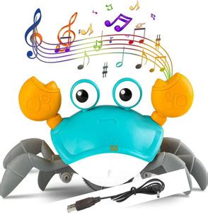 Kid Kraze Rechargeable Crab Baby Toys Dancing Crab Toy for Kids_80 ...
