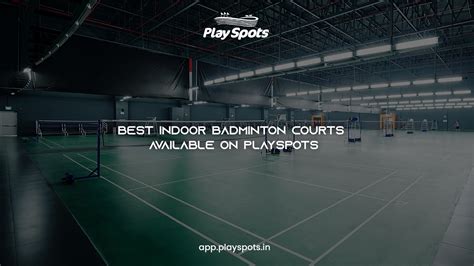 PLAYSPOTS - Badminton courts in kerala Playspots