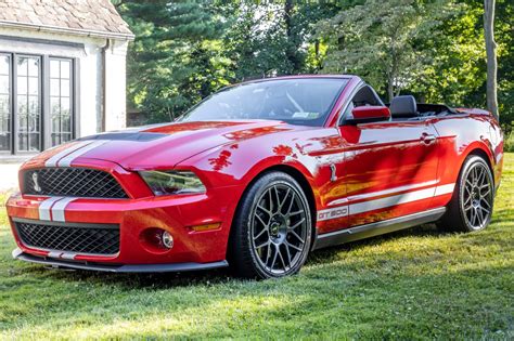 Original-Owner 2012 Ford Mustang Shelby GT500 Convertible for sale on ...
