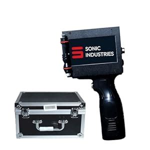 SONIC INDUSTRIES Handheld Inkjet Printer for Batch Code, Date, Number ...