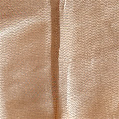 Brocade Golden Zari With Zig Zag Pattern Fabric – Sanskruti