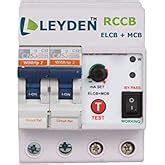 Microtail Digital ELCB Single Phase 63 Amp 2 Pole ELCB + RCCB + ISI ...