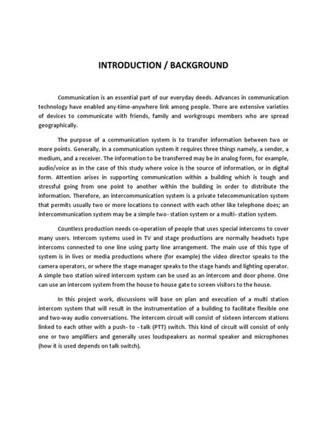 Image result for Background Introduction Sample