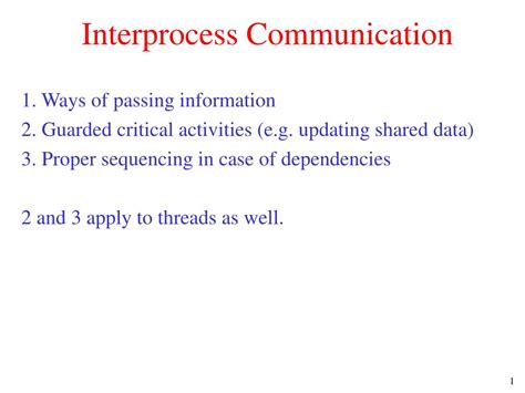 Image result for Interprocess Communication Tutorial