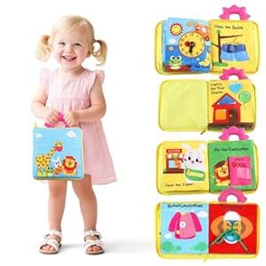 Buy SNOWIE SOFT® Cloth Books for Babies 0 to 3 Years, Toddler Busy ...