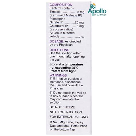 Iotim Plus Eye Drops 5 ml Price, Uses, Side Effects, Composition ...