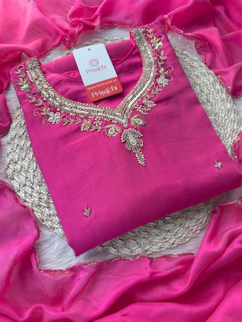 Prisachi A-line Kurta Set with comfy pant and dupatta for Women ...