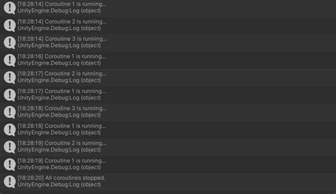Unity StartCoroutine 的图像结果
