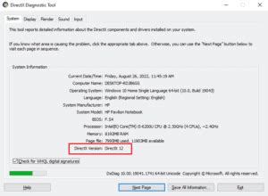 Image result for How to Check DirectX Update