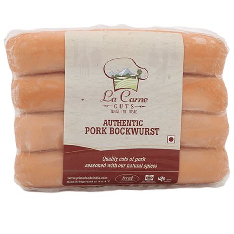 LACARNE PORK BOCKWURST – Debon