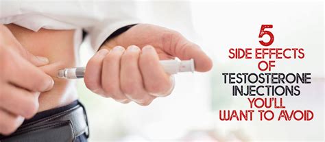 5 Side Effects Of Testosterone Injections To Avoid - CrazyBulk.in
