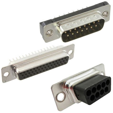 D-Sub Connectors and Accessories - Adam Tech | DigiKey