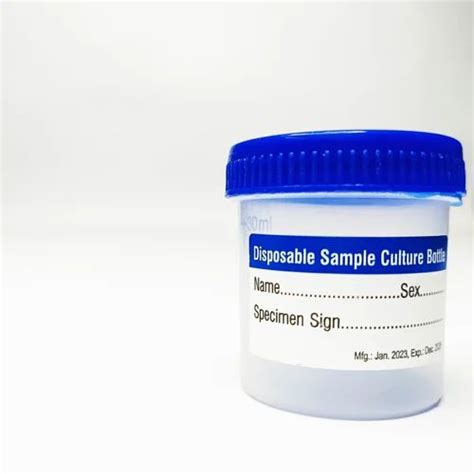 Urine Container - Plastic Urine Sample Container Manufacturer from Ambala
